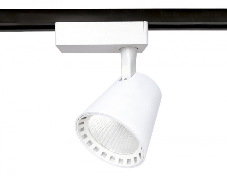 Однофазный LED светильник 24W 4200К для трека Ambrella light Track System GL5975 WH