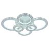 Светодиодная диммируемая люстра с ПДУ Profit Light 8061/6 WHT 288W+8W RGB