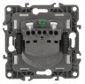 Розетка ЭРА 12 2P E Schuko со шторками с крышкой 16A 250V 12-2103-02 Б0014694