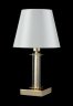Настольная лампа Crystal Lux NICOLAS LG1 GOLD/WHITE