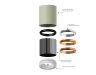 Корпус светильника накладной для насадок D70mm Ambrella light Diy Spot C7533
