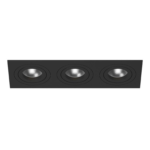 i537070707 Встраиваемый точечный светильник Intero 16 Triple Quadro Lightstar (комплект из 217537+217607+217607+217607)