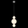 Подвесной светодиодный светильник с белыми плафонами Loft IT Pearls 10205/A