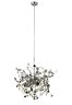 Подвесной светильник Crystal Lux GARDEN SP3 D400 CHROME