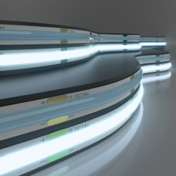 5м. Светодиодная лента холодного цвета 6500К, 11W, 24V, 352LED, IP20 Elektrostandard (a053668)