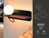 Настенный светильник с выключателем, USB портом и полкой Ambrella light Wallers FW521