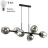 Подвесная люстра с лампочками Favourite Traube 2361-6P+Lamps E27 P45
