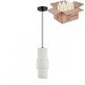 Подвесной светильник Odeon Pimpa с лампочкой 5017/1+Lamps E14 Свеча