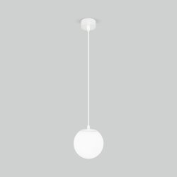 Уличный подвесной светильник Elektrostandard Sfera 35158/H белый (a061033)