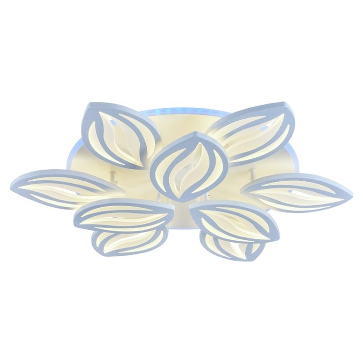 Светодиодная диммируемая люстра с ПДУ Profit Light 8021/6+3 WHT