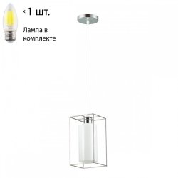 Подвесной светильник с лампочкой Lumion Elliot 3731/1+Lamps Е27 Свеча