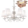 Подвесная люстра с лампочками Favourite Malta 1730-5P+Lamps E14 Свеча