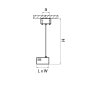 Питание подвесное Lightstar Barra 504299