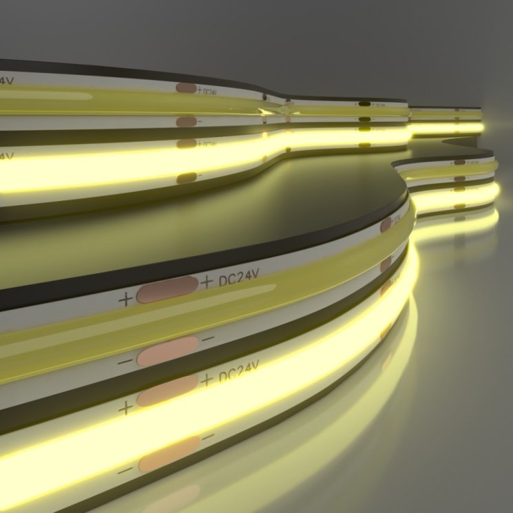 5м. Светодиодная лента теплого цвета 3300К, 11W, 24V, 352LED, IP20 Elektrostandard (a053666)