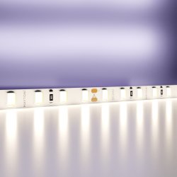 5м. Светодиодная лента белого цвета 4000К, 9,6W, 24V, 60LED, IP20 Led strip 20020