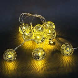 2м. Гирлянда с насадками 10LED (теплый) A-463 Sneha 1413870