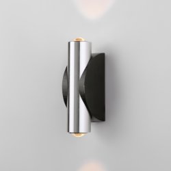 Настенный светодиодный светильник Elektrostandard Steel LED 40109/LED чёрный/сталь (a055629)