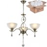 Подвесная люстра с лампочками Velante 717-503-03+Lamps E27 P45