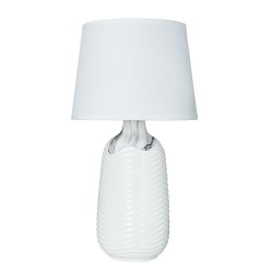 Декоративная настольная лампа Arte Lamp Shaula A4311LT-1WH