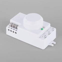 Микроволновый датчик движения 10м 1200W 360° IP20 Elektrostandard SNS-M-13 белый (a048129)