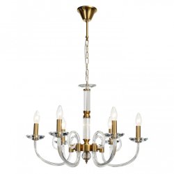 Подвесная люстра с хрусталем Glass Stilfort 1050/03/06P