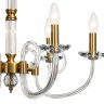 Подвесная люстра с хрусталем Glass Stilfort 1050/03/06P
