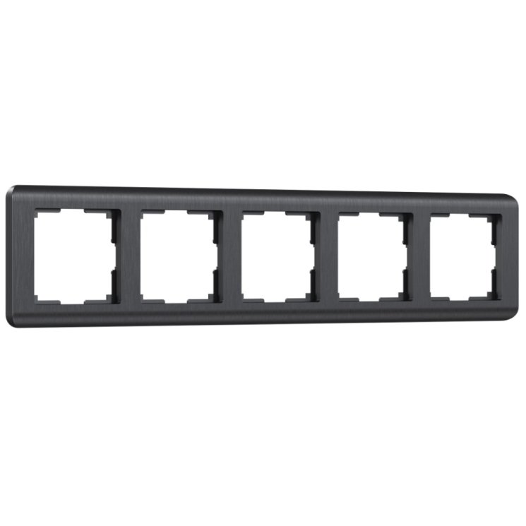 Рамка на 5 постов (графит) Werkel W0052104