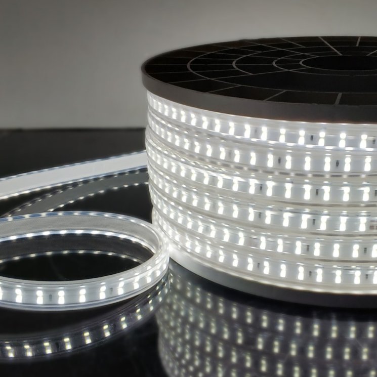 50м. Комплект светодиодной ленты белого цвета 4200К 2835, 18W, 220V, 180LED/m, IP65 Elektrostandard LS011 220V (a053653)