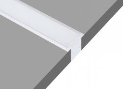 2м. Встраиваемый алюминиевый профиль для светодиодной ленты Donolux DL18502Alu