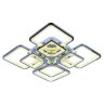 Светодиодная диммируемая люстра с ПДУ Profit Light 8057/4+4 CHR 224W+12W RGB