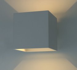 Уличный настенный светодиодный светильник Arte Lamp Rullo A1414AL-1WH