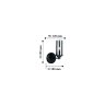 Бра с лампочкой Favourite Kiara 2057-1W+Lamps E14 Свеча
