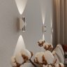 Настенный светодиодный светильник Elektrostandard Steel LED 40109/LED белый/сталь (a055628)