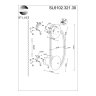 Настенный светильник ST Luce Sagrato SL6102.321.30