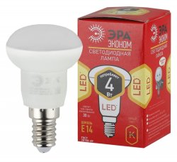 Светодиодная лампа E14 4W 2700К (теплый) Эра ECO LED R39-4W-827-E14 (Б0020631)