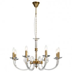Подвесная люстра с хрусталем Glass Stilfort 1050/03/08P