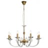 Подвесная люстра с хрусталем Glass Stilfort 1050/03/08P