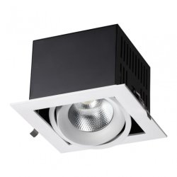 Встраиваемый карданный светильник Spot Novotech Gesso NT20 113 358440