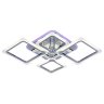 Светодиодная диммируемая люстра с ПДУ Profit Light 8050/2+2 CHR