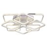 Светодиодная диммируемая люстра с ПДУ Profit Light 8026/4+4 WHT A 240W+10W RGB