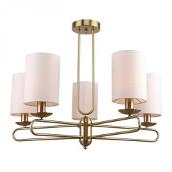 Люстра на штанге Escada Eclipse 10166/5PL Brass