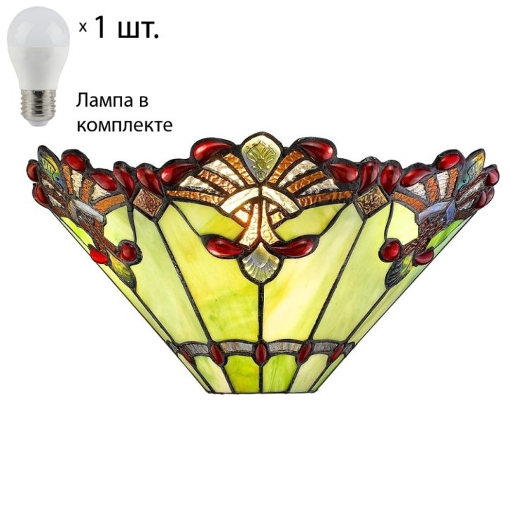 Бра с лампочкой Velante 863-821-01+Lamps E27 P45