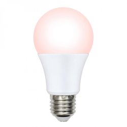 Диммируемая светодиодная лампа для птиц E27 9W Uniel LED-A60-9W-SCEP-E27-FR-DIM IP65 PLO65WH (UL-00003189)