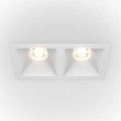 Встраиваемый светодиодный светильник Maytoni Technicall Alfa LED Dim Triac DL043-02-10W4K-D-SQ-W