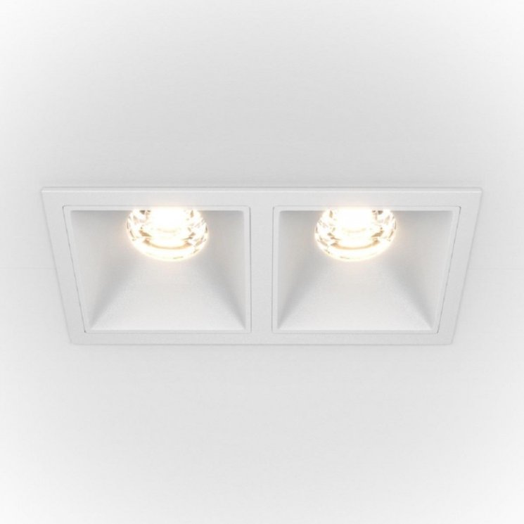 Встраиваемый светодиодный светильник Maytoni Technicall Alfa LED Dim Triac DL043-02-10W4K-D-SQ-W