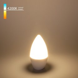 Светодиодная лампа E14 6W 4200K (белый) C37 Elektrostandard BLE1422 (a049161)