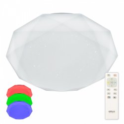 Потолочная светодиодная люстра с пультом ДУ (инфракрасный) Citilux Астрон CL733900G