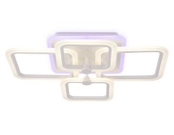 Потолочная светодиодная люстра с пультом д/у Ambrella light Acrylica FA533