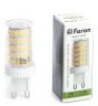 Светодиодная лампа G9 11W 4000K (белый) Feron LB-435 38150
