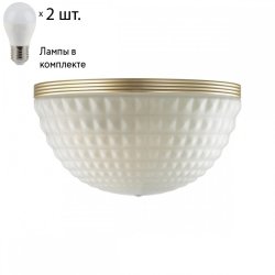 Настенный светильник Odeon Light Malaga с лампочками 4936/1W+Lamps E27 P45